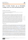 Научная статья на тему 'Effect of Broiler Breeders Age on Hatchability, Candling, Water Loss, Chick Yield and Dead in Shell'