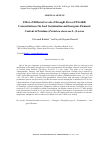 Научная статья на тему 'Effect of different levels of drought stress (peg 6000 Concentrations) on seed germination and inorganic elements content in Purslane (Portulaca oleraceae L. ) leaves'