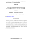 Научная статья на тему 'Effect of NaCl priming on seed germination of Tunisian fenugreek ( Trigonella foenum-graecum L. ) under salinity conditions'