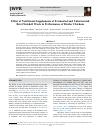 Научная статья на тему 'Effect of Nutritional Supplements of Fermented and Unfermented Betel Nutshell Waste in Performance of Broiler Chickens'