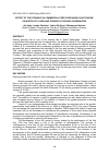 Научная статья на тему 'EFFECT OF THE VITAMIN E IN COMMERCIAL FEED CONTAINING GLUTATHIONE ON HISTOLOGY LIVER AND GONADS OF KISSING GOURAMI FISH'