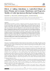 Научная статья на тему 'Effects of Adding Glutathione to AndroMed Diluent on Intact Plasma and Acrosome Membranes and Progressive Motility of Cattle Spermatozoa During Freezing Processes'