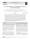 Научная статья на тему 'Effects of Broiler Breeders’ Age on Egg Quality Characteristics and Their Correlation Coefficients'