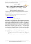 Научная статья на тему 'Effects of Salicylic Acid and Glycine Betaine on Gas Exchanges, Proline content and Yield of Potato Cultivars under Water Stress Conditions'