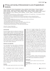 Научная статья на тему 'Efficacy and toxicity of blinatumomab in acute B-lymphoblastic leukemia'