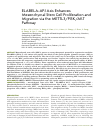 Научная статья на тему 'ELABELA-APJ Axis Enhances Mesenchymal Stem Cell Proliferation and Migration via the METTL3/PI3K/AKT Pathway'