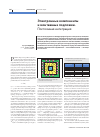 Научная статья на тему 'Электронные компоненты и монтажные подложки. Постоянная интеграция'