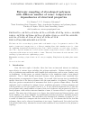 Научная статья на тему 'Entropic sampling of star-shaped polymers with diﬀerent number of arms: temperature dependencies of structural properties'