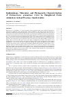 Научная статья на тему 'Epidemiology, Molecular, and Phylogenetic Characterization of Echinococcus granulosus Cysts in Slaughtered Farm Animals in Al-Jouf Province, Saudi Arabia'