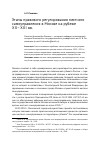 Научная статья на тему 'Этапы правового регулирования местного самоуправления в Москве на рубеже XX-XXI вв'