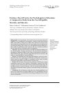 Научная статья на тему 'Evidence-based practice for psychologists in education: a comparative study from the Czech Republic, Slovakia, and Slovenia'