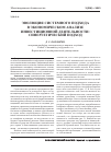 Научная статья на тему 'Эволюция системного подхода в экономическом анализе инвестиционной деятельности: синергетический подход'