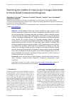 Научная статья на тему 'EXAMINING THE VALIDITY OF INPUT LUNG CT IMAGES SUBMITTED TO THE AI-BASED COMPUTERIZED DIAGNOSIS'