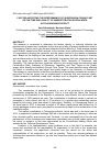 Научная статья на тему 'Factors affecting the performance of supervision consultant on the time and quality of market revitalization work in Tulungagung District'