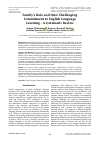 Научная статья на тему 'FAMILY’S ROLE AND THEIR CHALLENGING COMMITMENT TO ENGLISH LANGUAGE LEARNING - A SYSTEMATIC REVIEW'