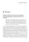 Научная статья на тему 'Finnish nobility between nation and empire (the Swedish legacy and the Diet of Porvoo in 1809)'