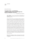 Научная статья на тему 'Forgotten Time, or Techniques of Self-Transformation in Contemporary Russian Orthodox Convents'