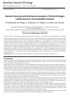 Научная статья на тему 'Genetic diversity and bottleneck analysis of the Red Steppe cattle based on microsatellite markers'