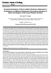 Научная статья на тему 'Growing Characters of Proso millet (Panicum miliaceum L.) In Response to Different Rainwater Harvesting Practices in Semi-arid Region of the Loess Plateau in China'