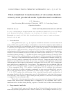 Научная статья на тему 'Heat-stimulated transformation of zirconium dioxide nanocrystals produced under hydrothermal conditions'