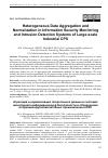 Научная статья на тему 'HETEROGENEOUS DATA AGGREGATION AND NORMALIZATION IN INFORMATION SECURITY MONITORING AND INTRUSION DETECTION SYSTEMS OF LARGE-SCALE INDUSTRIAL CPS'