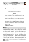 Научная статья на тему 'Husbandry Practices and Outbreak Features of Natural Highly Pathogenic Avian Influenza (H5N1) in Turkey Flocks in Nigeria, 2006-2008'