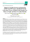 Научная статья на тему 'Impact of Aerobic Exercise on Expression of OPN and OPG Genes and Bmal1 Protein in the Bone Tissue of Diabetic Rats During Two Phases of Light and Dark Circadian Rhythm '