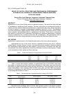 Научная статья на тему 'Impact of capital structure and firm financial performance on firm value: evidence of agribusiness firms in Indonesia stock Exchange'