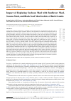 Научная статья на тему 'Impact of Replacing Soybean Meal with Sunflower Meal, Sesame Meal, and Black Seed Meal in diets of Barki Lambs'