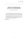 Научная статья на тему 'Influence Analysis of input signal forms on the accuracy of aerodynamic parameter identification in aircraft longitudinal motion'