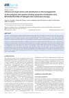 Научная статья на тему 'Influence of single amino acid substitutions in the hemagglutinin on antigenic and receptor-binding properties of influenza virus B/Florida/04/2006 of Yamagata-like evolutionary lineage'