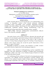 Научная статья на тему 'INKLYUZIV TA’LIM TIZIMIDA IMKONIYAT CHEKLANGAN O’QUVCHILARNI O’QITISHGA LINGVOPEDAGOGIK YONDASHUV'