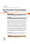 Научная статья на тему 'ИНТЕЛЛЕКТУАЛЬНЫЙ КАПИТАЛ УНИВЕРСИТЕТА ТРЕТЬЕГО ПОКОЛЕНИЯ: СТРУКТУРА И ПОДХОДЫ К ОЦЕНКЕ'