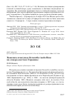 Научная статья на тему 'Каменка-плясунья oenanthe isabellina на северо-востоке Украины'