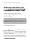 Научная статья на тему 'Классификация операционных рисков при сервисно-ориентированном подходе к созданию информационной системы'