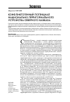 Научная статья на тему 'Конфликтогенный потенциал национально-территориального устройства Северного Кавказа'