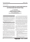 Научная статья на тему 'Конкурентоспособность Амурской области на региональном рынке труда'