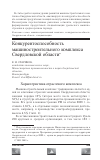 Научная статья на тему 'Конкурентоспособность машиностроительного комплекса Свердловской облас'