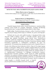 Научная статья на тему 'KONSTITUTSIYA KELAJAGIMIZNING HUQUQIY KAFOLATIDIR'