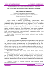 Научная статья на тему 'KONSTITUTSIYANING SUDLARDA TO’G’RIDAN TO’G’RI QO’LLANILISHI YAGONA HUQUQIY MAKONNING ASOSIDIR'