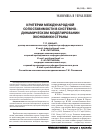 Научная статья на тему 'Критерии международной сопоставимости в системно-динамическом моделировании экономики страны'