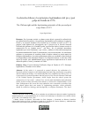 Научная статья на тему 'La derecha chilena y los principios legitimadores del pre y post golpe de Estado de 1973'