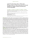 Научная статья на тему 'Lipid-protein nanodiscs offer new perspectives for structural and functional studies of water-soluble membrane-active peptides'