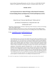 Научная статья на тему 'Low temperature stress Induced changes in biochemical parameters, protein banding pattern and expression of Zat12 and Myb genes in rice seedling'