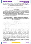 Научная статья на тему 'MASHINASOZLIKDA METALL KESISH DASTGOHLARINING MEXANIK ISHLOV JARAYONIDA VUJUDGA KELADIGAN VIBRATSIYA SABABLARI VA UNI BARTARAF ETISH MUAMMOLARI'