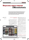 Научная статья на тему 'Микросхемы памяти компании STMicroelectronics'