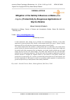 Научная статья на тему 'Mitigation of the Salinity Influences on Maize (Zea mays L.) Productivity by Exogenous Applications of Glycine Betaine'