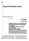 Научная статья на тему 'Модель процесса формирования логических приемов мышления у студентов технических специальностей на материале общего курса физики'