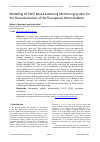 Научная статья на тему 'MODELLING OF PAFC BASED SCATTERING MONITORING SYSTEM FOR THE CHARACTERIZATION OF THE THERAPEUTIC MICRO-BUBBLES'