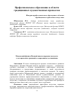 Научная статья на тему 'Московский филиал Высшей школы народных искусств: от исторических традиций к современным достижениям'